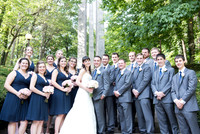 Wedding Party and Family