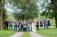 Wedding Party and Family
