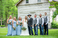 Wedding Party and Family