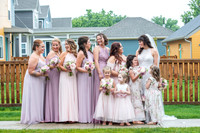 Wedding Party and Family
