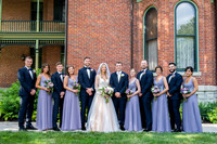 Wedding Party and Family
